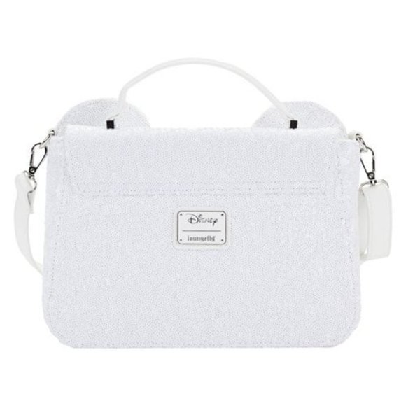 Minnie Mouse Bride Wedding Crossbody Purse - Picture 6 of 7